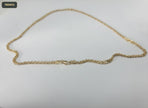 Cadena Chinesca Diamantada 3.8MM*60CM - fondo verde