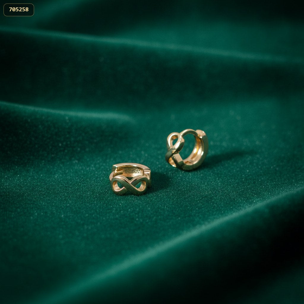 Candonga 9*10MM con Figura Infinito - fondo verde