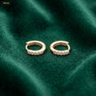 Candonga Clasica Swarosvki Cristal 11MM G2MM - fondo verde