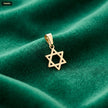 Dije Estrella de David 8X10MM - con modelo