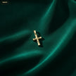 Dije Cruz Cristo Cilindrico 24*12MM - con modelo
