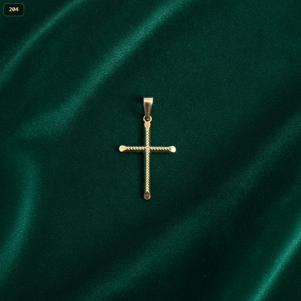 Dije Cruz Remarcada - fondo blanco