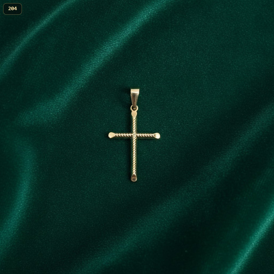 Dije Cruz Remarcada - fondo blanco