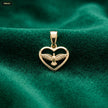 Dije Corazon/espiritu Santo 17*12.5 - fondo verde