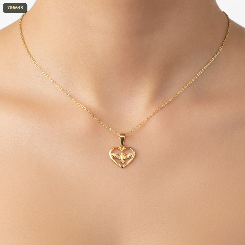 Dije Corazon/espiritu Santo 17*12.5 - con modelo