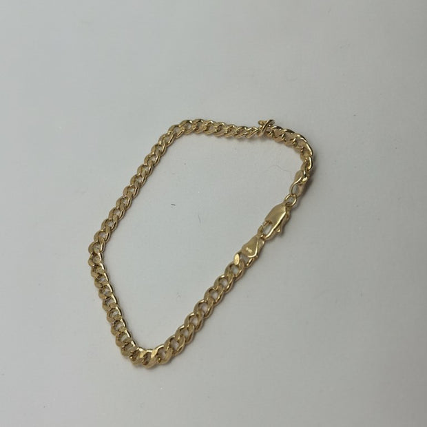 Pulsera Cubana 5MM - fondo blanco