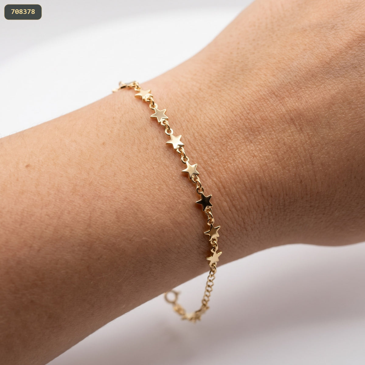 Pulsera Estrellas 18CM - con modelo