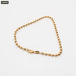 Pulsera Militar Balin Facetado 3MM 21CM - fondo blanco