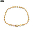 Pulsera Militar Balin Facetado 4MM 21CM - con modelo