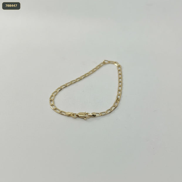 Pulsera Eslabon 3MM*20CM - fondo blanco