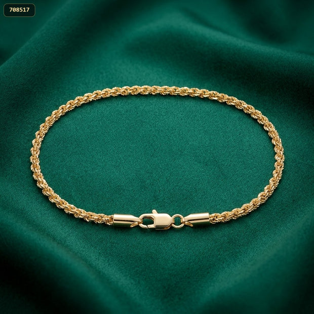 Pulsera Cordon Diamantado 2.5MM*21CM - fondo blanco