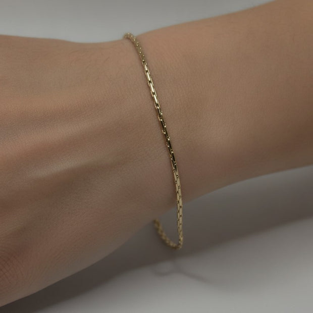 Pulsera Balin Diamantada 2.6MM*18CM - fondo blanco