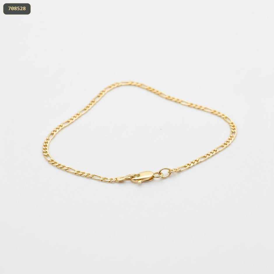 Pulsera Dorada Hilo - fondo blanco