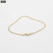Pulsera Dorada Hilo - fondo blanco