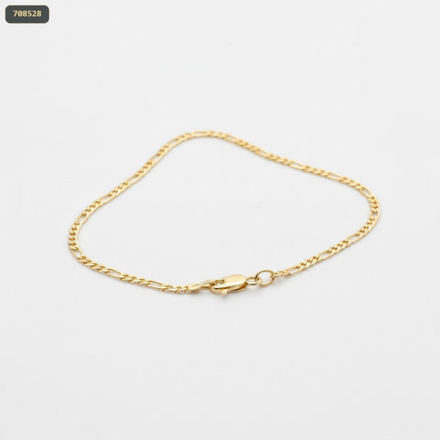 Pulsera Dorada Hilo - fondo blanco