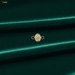 Separador Medalla Milagrosa Remarcada 15*10MM - fondo verde