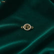 Separador Fe Borde Zircon 19*12MM - fondo verde
