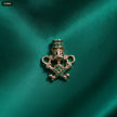 Accesorio Tio Scrooge Tachonado Verde 2 Arg Lt 15X19MM - fondo verde