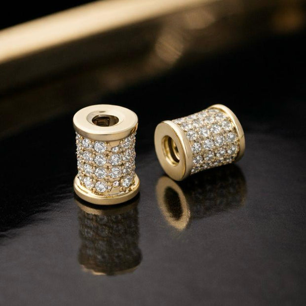 Pasantes Cilindrico Microzircones 5*7MM
