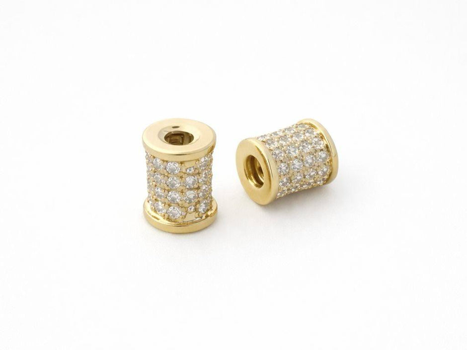 Pasantes Cilindrico Microzircones 5*7MM