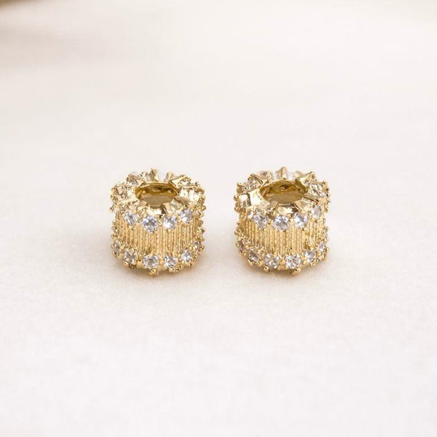 Pasante Cilindrico Microzircones 6*5MM