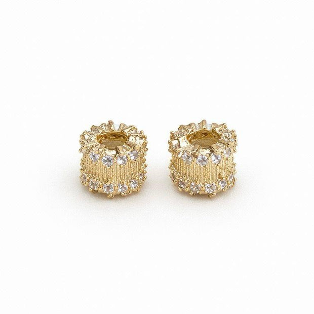 Pasante Cilindrico Microzircones 6*5MM