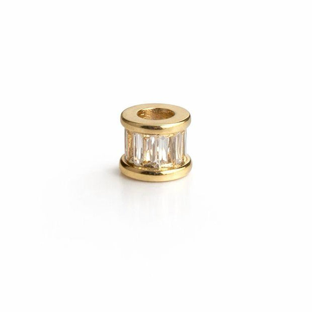 Pasante Cilindrico Microzircon Bage 6*5MM
