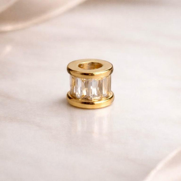 Pasante Cilindrico Microzircon Bage 6*5MM