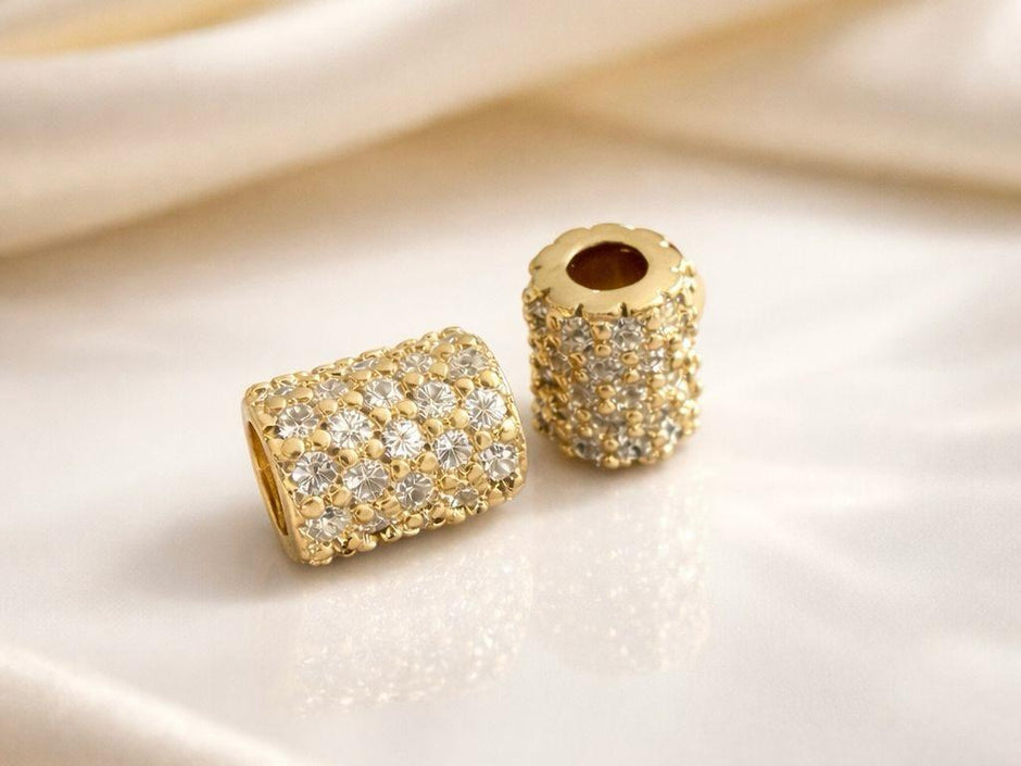 Pasante Cilindrico Microzircon 7*9MM