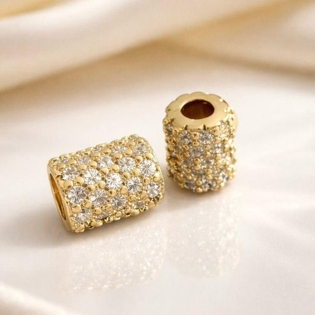 Pasante Cilindrico Microzircon 7*9MM