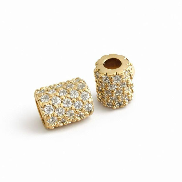 Pasante Cilindrico Microzircon 7*9MM