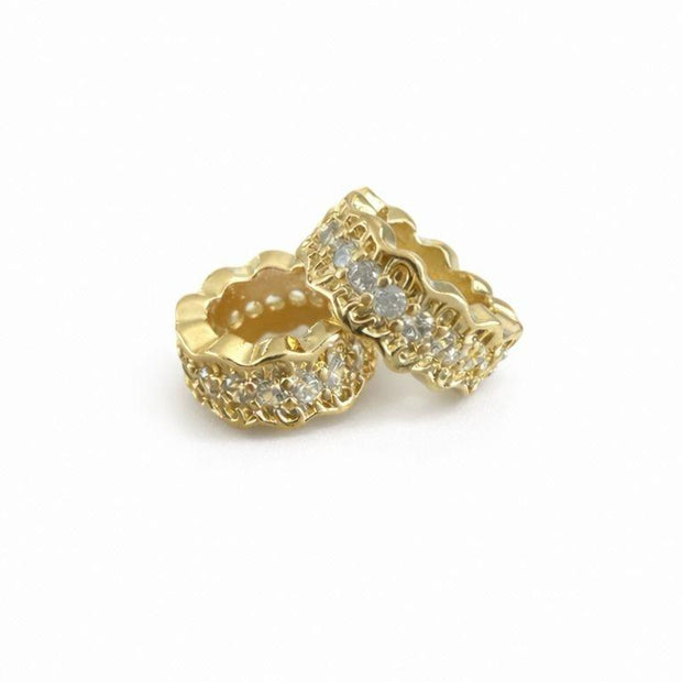 Pasante Cilindrico Microzzircones 8*4MM
