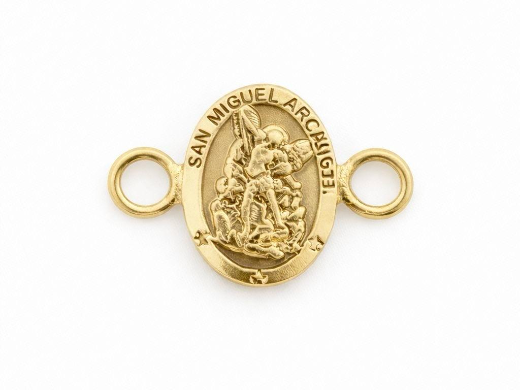 Separador Medalla San Miguel Arcangel 15*10MM