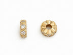 Pasante Cilindrico Microzircones 8MM