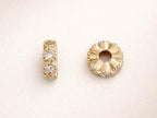 Pasante Cilindrico Microzircones 8MM